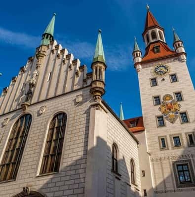 Old Town Hall tower in Munich