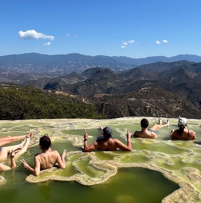 Hierve el Agua, Tule Tree, Mitla and Mezcal Distillery Tour