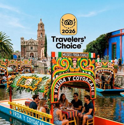 PREMIUM Frida Kahlo Museum and Xochimilco (Small Groups)
