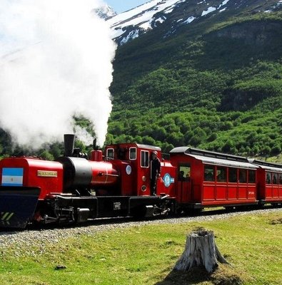 National Park with Train and Navigation Beagle Channel Full Day Tour