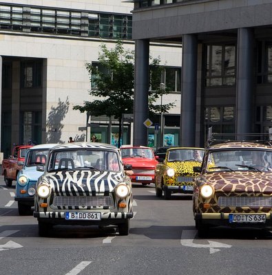 Berlin Self-Drive Trabi Tour with Guide 1h15min