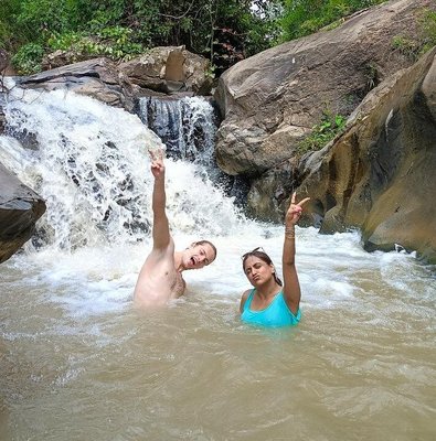 Chiang Mai Half Day Elephant Sanctuary Observation and Waterfall