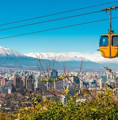 Santiago Skyline: Cable Car & San Cristobal Walking Tour