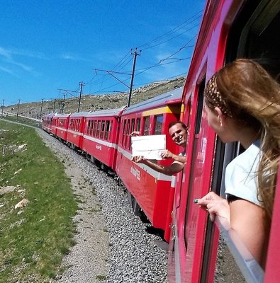 Bernina Red Train, Swiss Alps & St Moritz From Milan