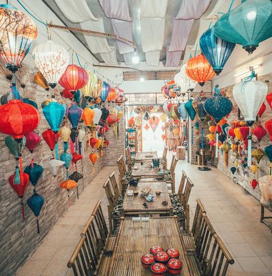 Hoi An Full Lantern Making Class- A special Foldable lantern